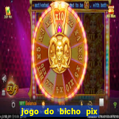 jogo do bicho pix da sorte